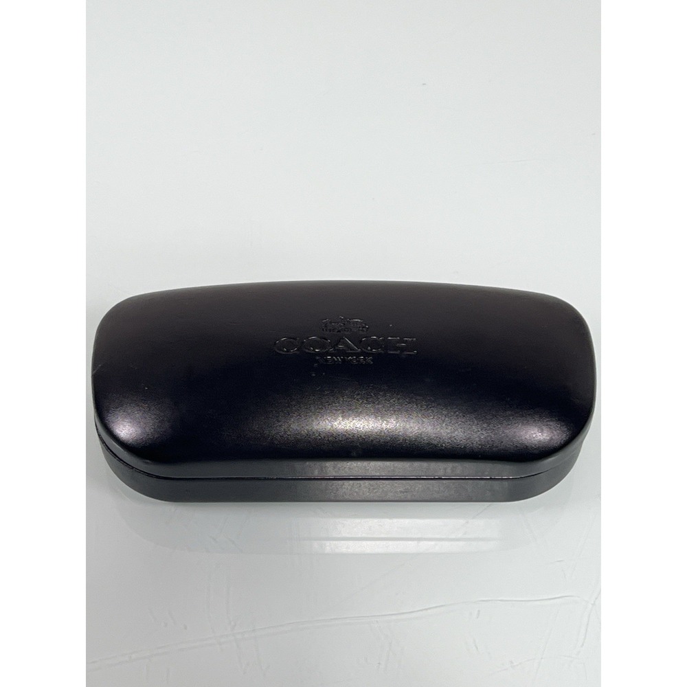 Coach Eyeglass Case Black Hard Shell Sunglasses Holder New‎ York
